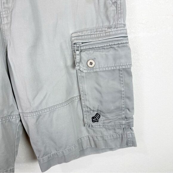 Mens Fox Racing Y2K Khaki Shorts Skateboard 32 Cargo - Picture 3 of 7